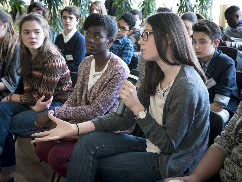 Le jour 1 des élus du Conseil métropolitain des jeunes