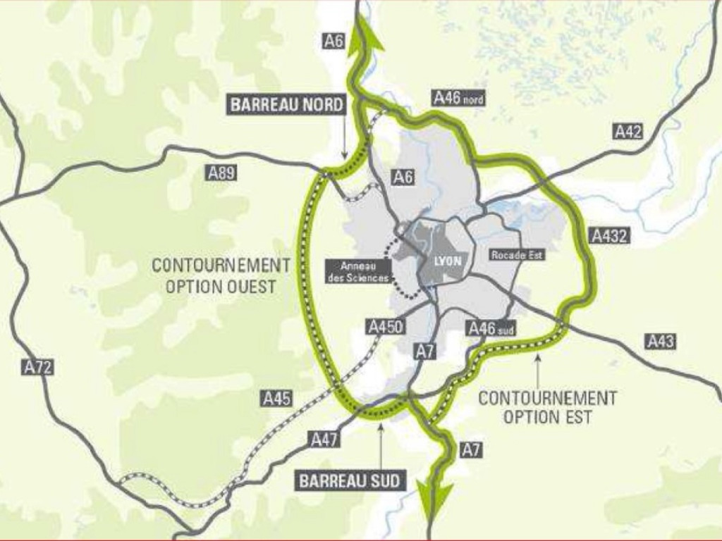 A6-A7 : le projet de déclassement en images