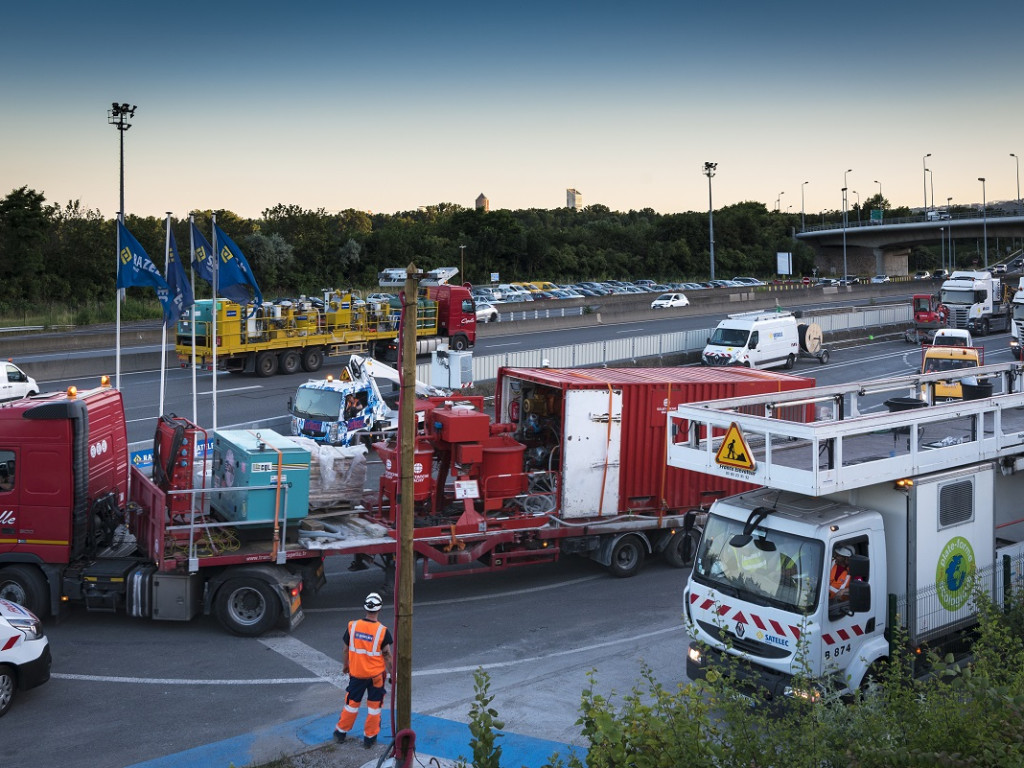 Périphérique Nord : une nuit dans les entrailles du tunnel