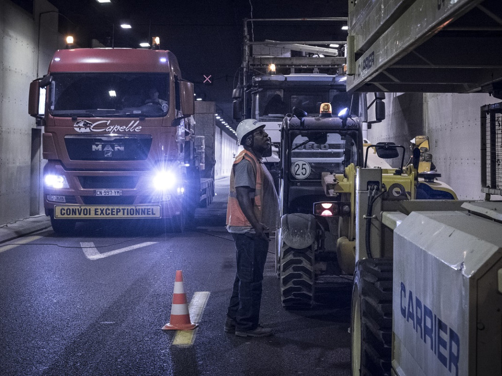 Périphérique Nord : une nuit dans les entrailles du tunnel