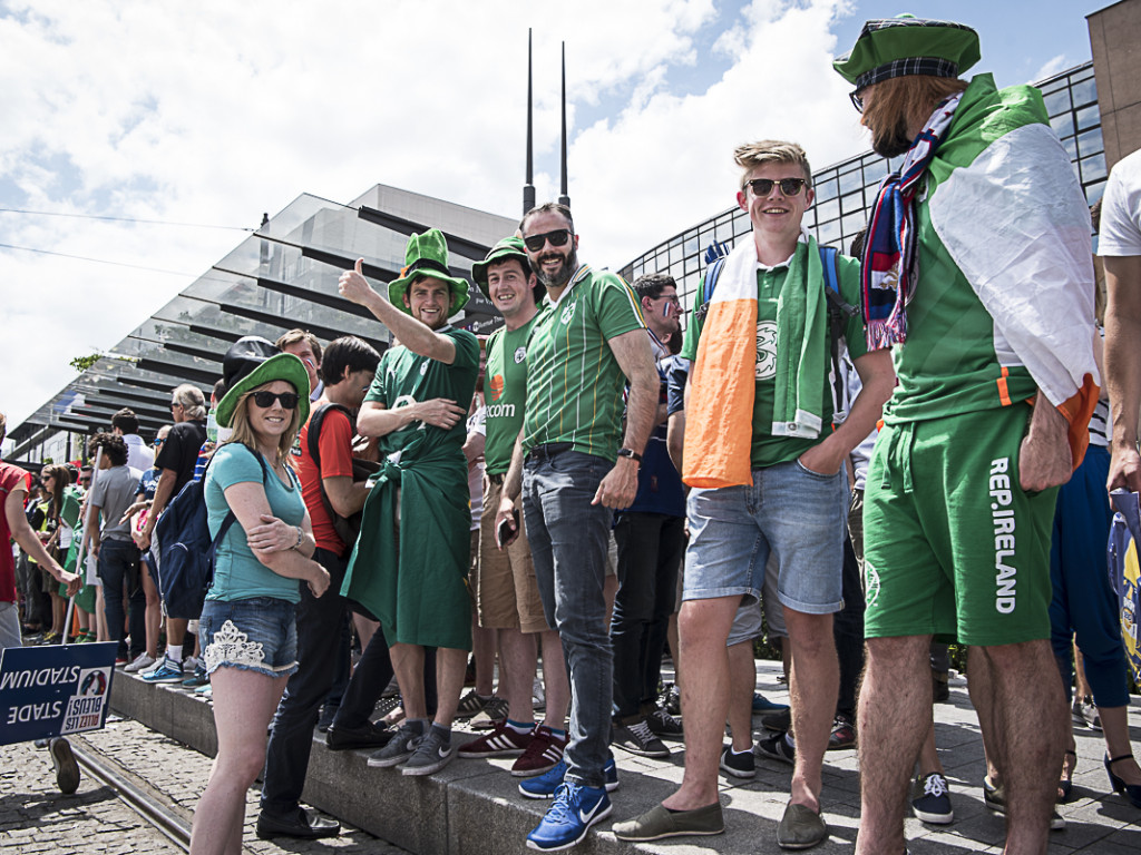 Dans la Métropole, tous aux couleurs de l'Euro !