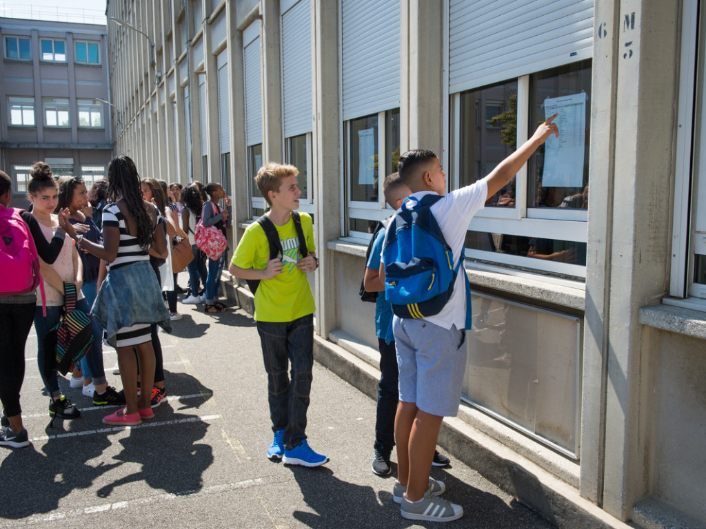 Rentrée des collèges : retour en classe