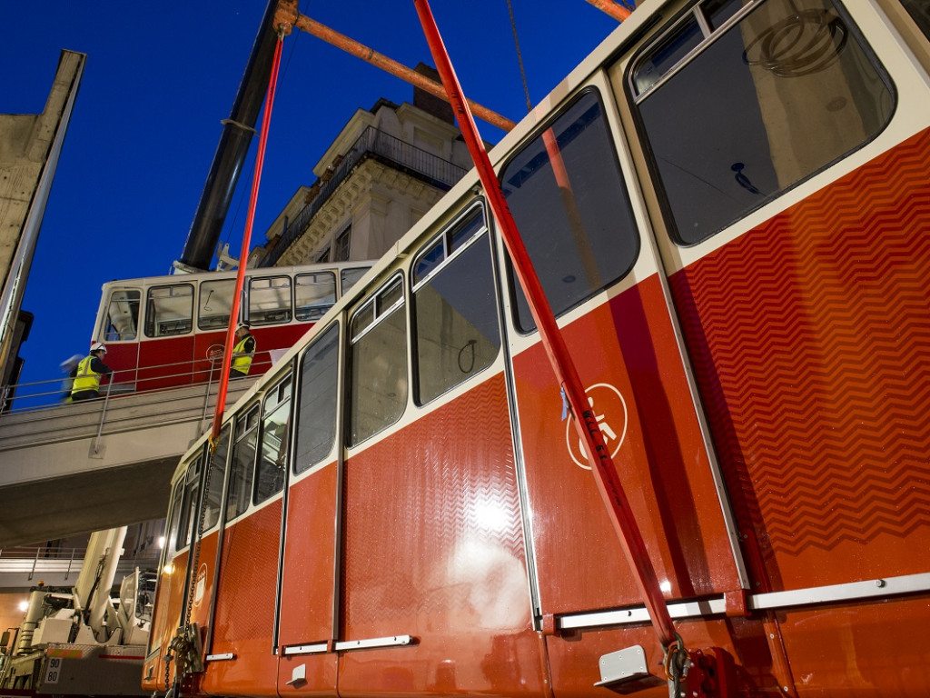 Funiculaire de Fourvière : le retour des rames rénovées