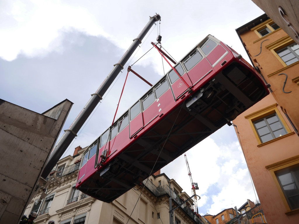 Funiculaire de Fourvière : le retour des rames rénovées