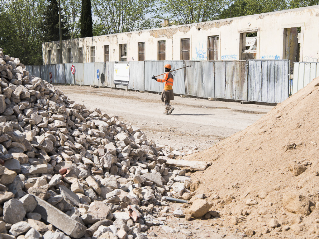 Parc Blandan : l'aménagement du fort a commencé