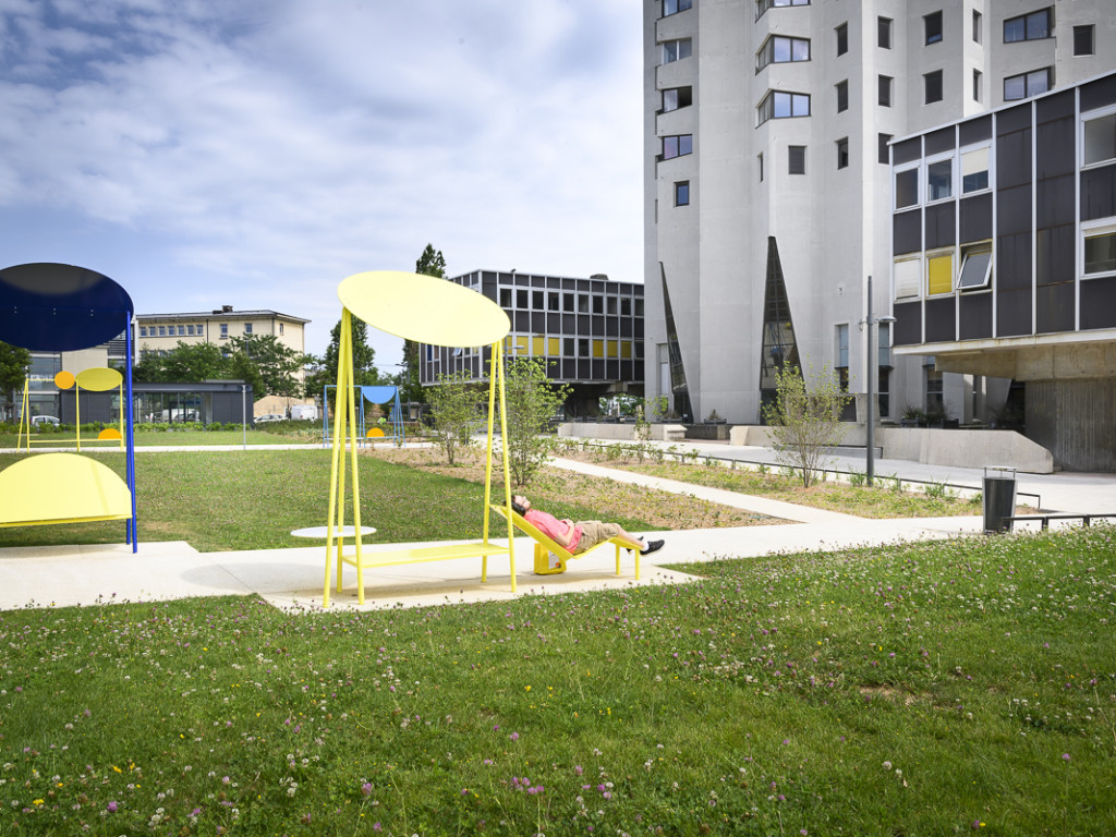 A la Duchère, l'esplanade Cottin est terminée