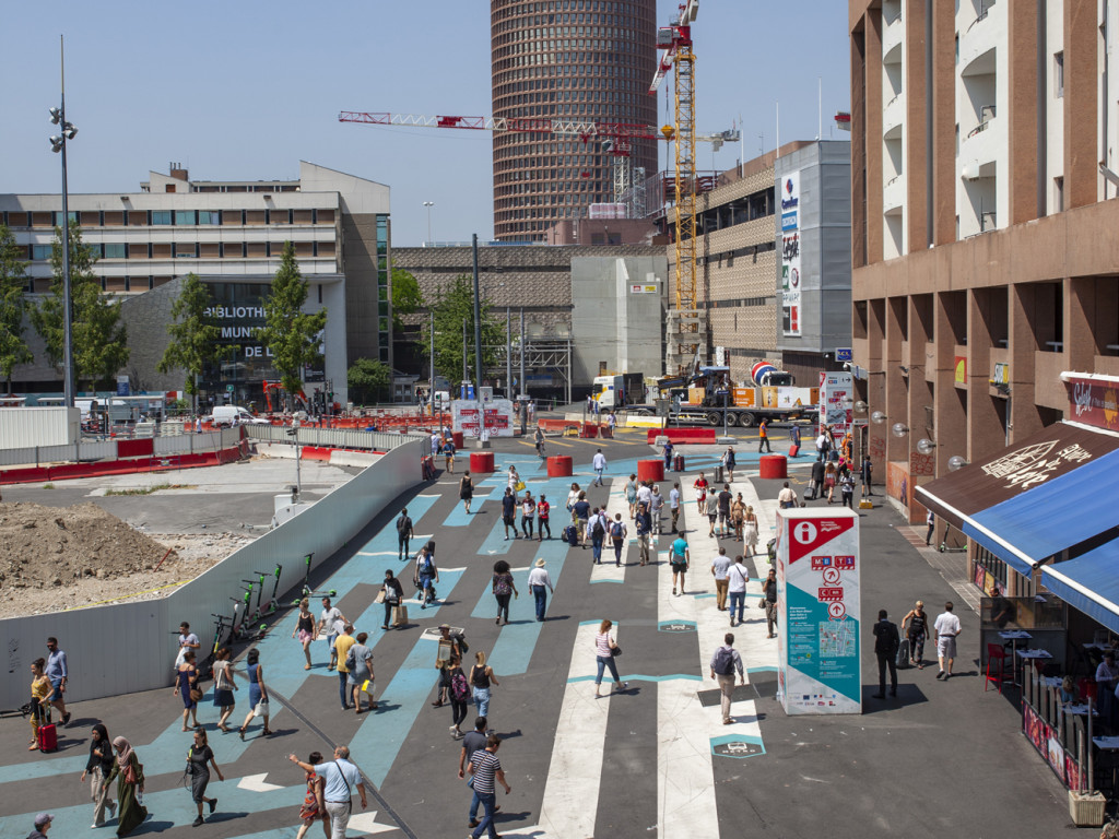 Part-Dieu : les grands travaux ont démarré devant la gare