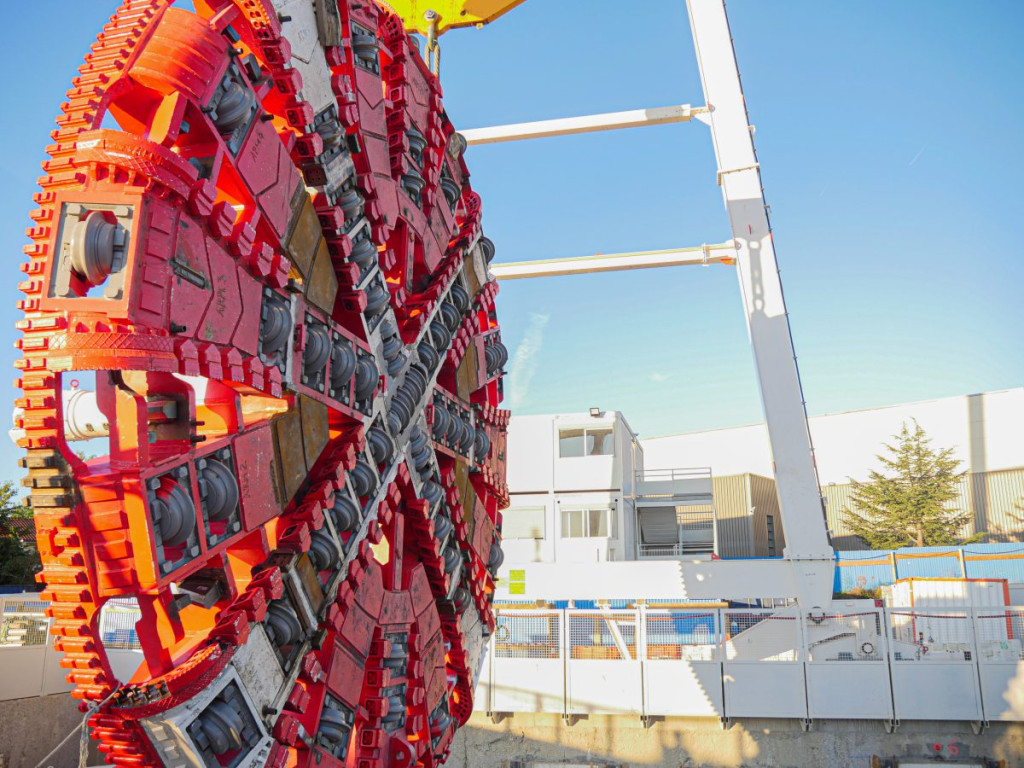 Métro B : la construction du tunnel se prépare