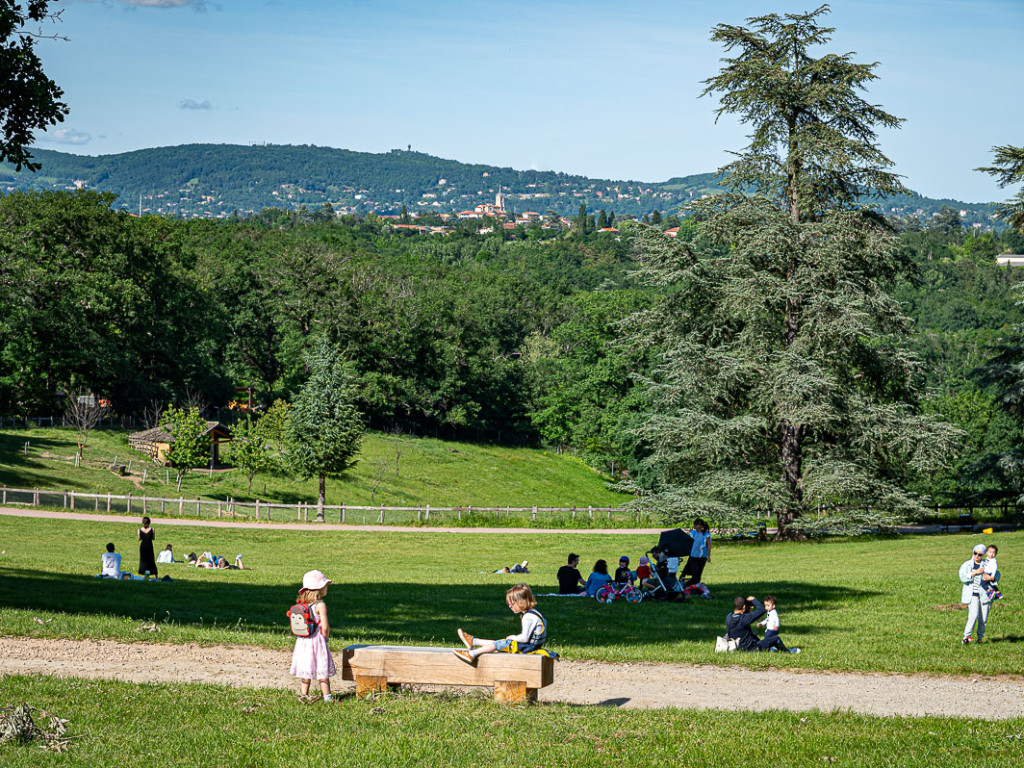 Dans les parcs, l'heure est à la détente !