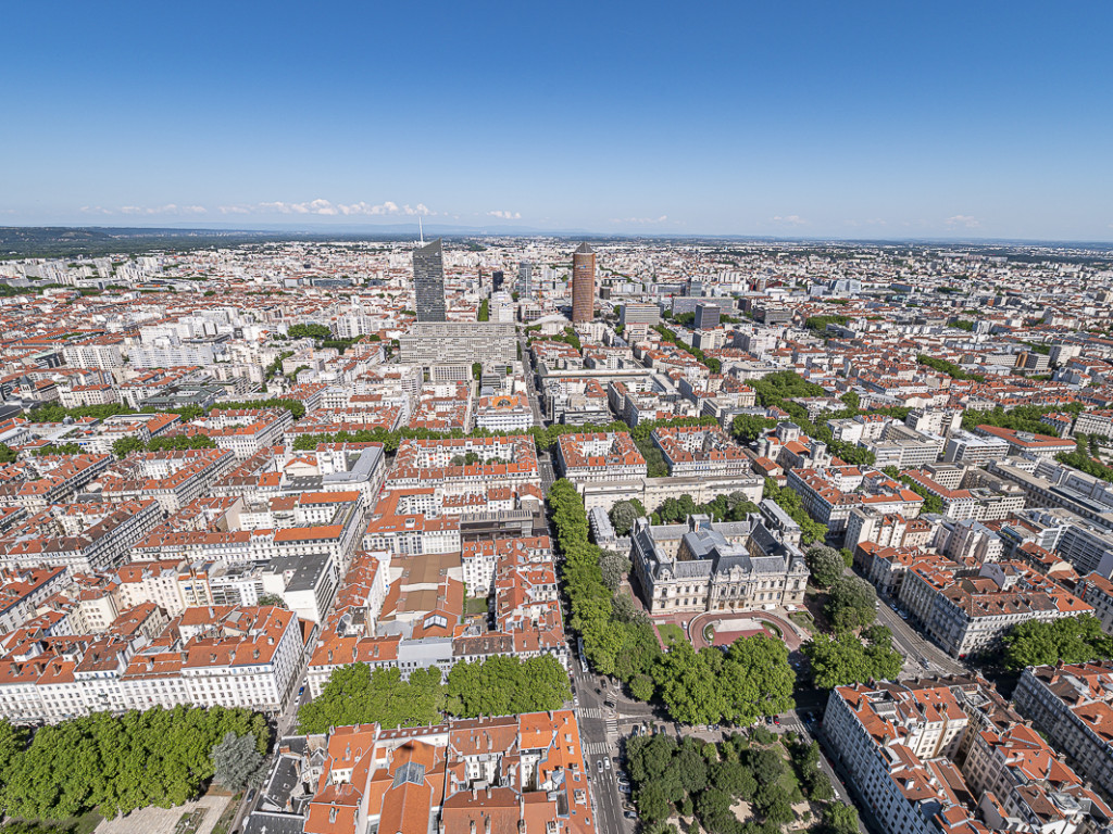 La Métropole vue du ciel