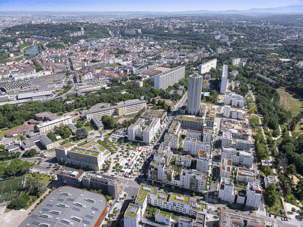 La Métropole vue du ciel