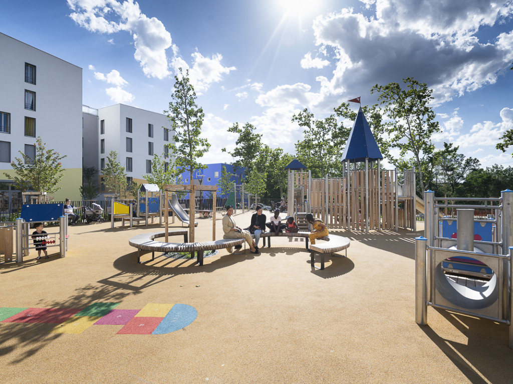 Jardin des belvédères : sortie en famille à la Duchère