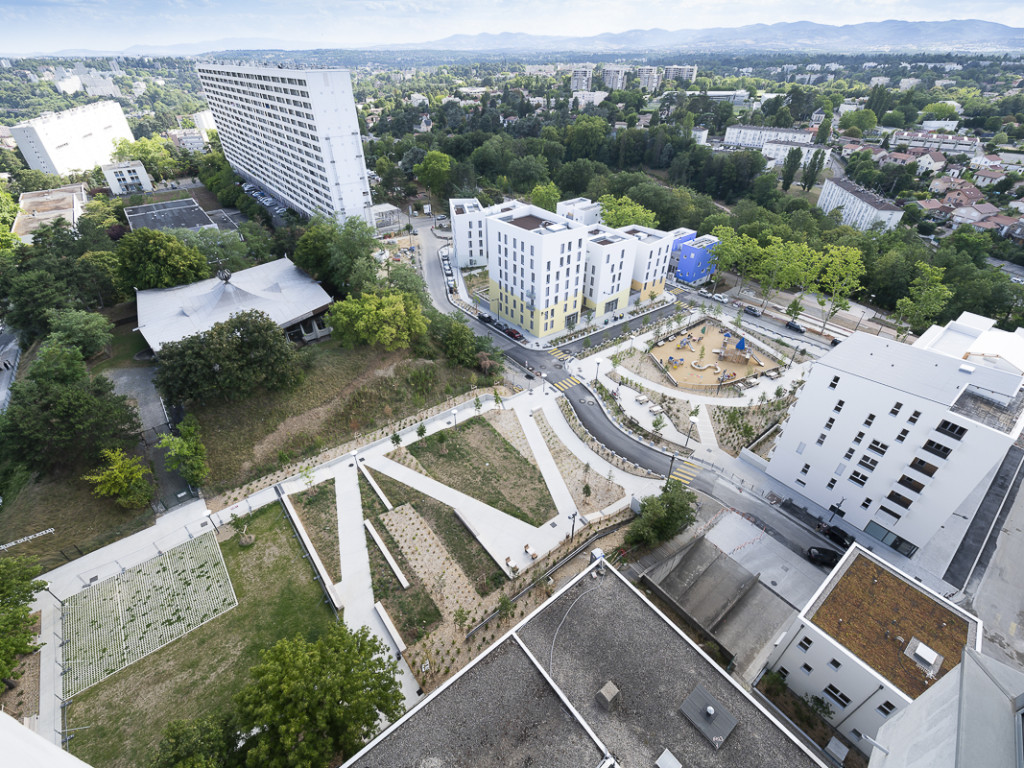 Jardin des belvédères : sortie en famille à la Duchère