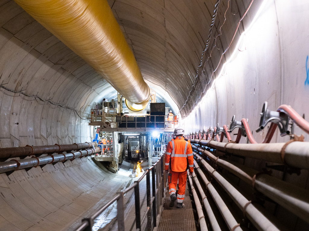 Déjà 1 km : le chantier du métro B avance vite