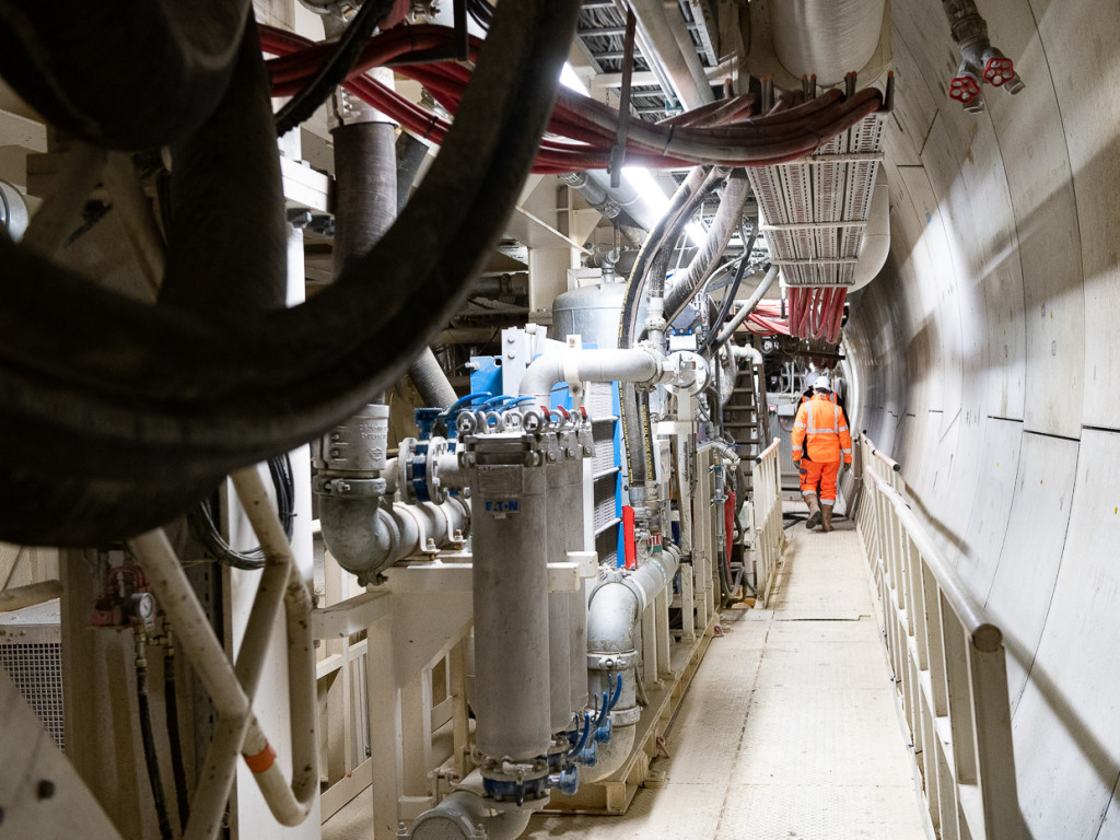 Déjà 1 km : le chantier du métro B avance vite