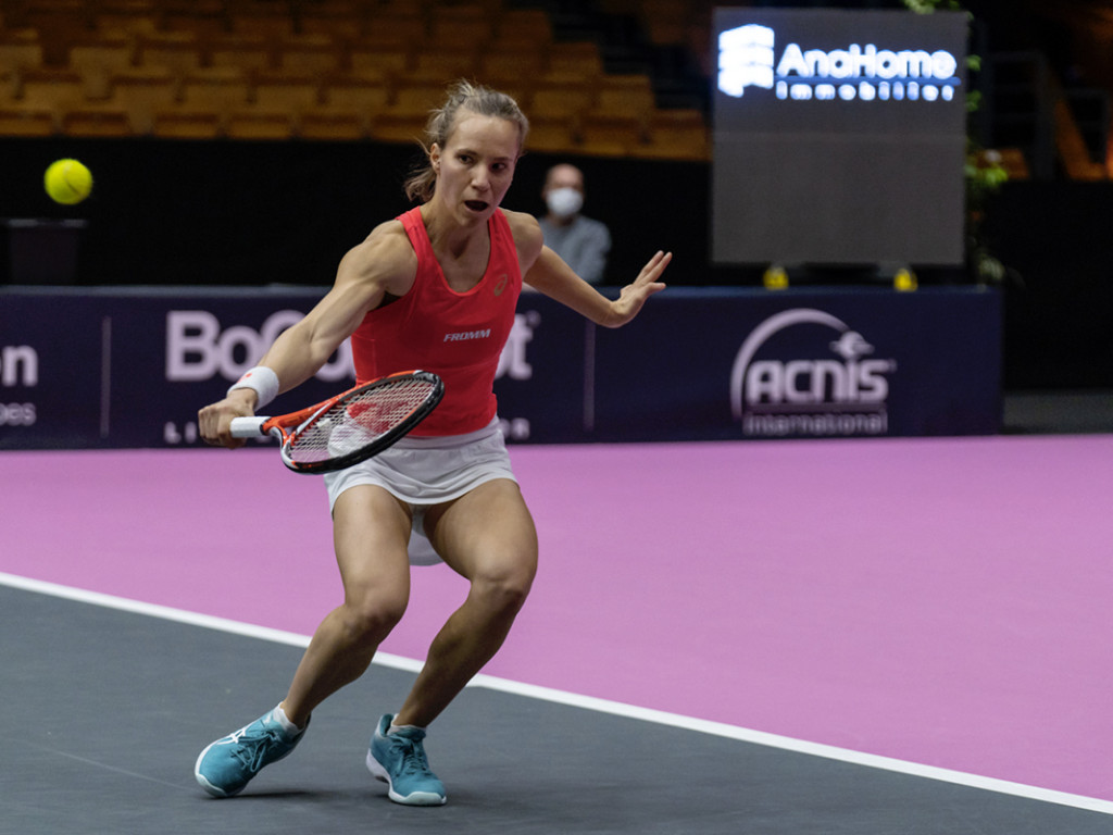 Clara Tauson, gagnante de l'open 6e Sens Métropole de Lyon