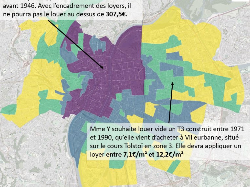 Les loyers encadrés à Lyon et Villeurbanne dès le 1er novembre