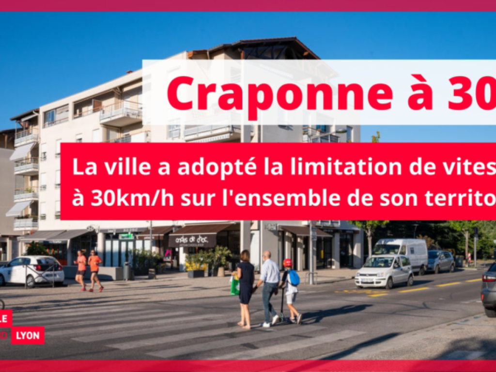 Craponne passe en 