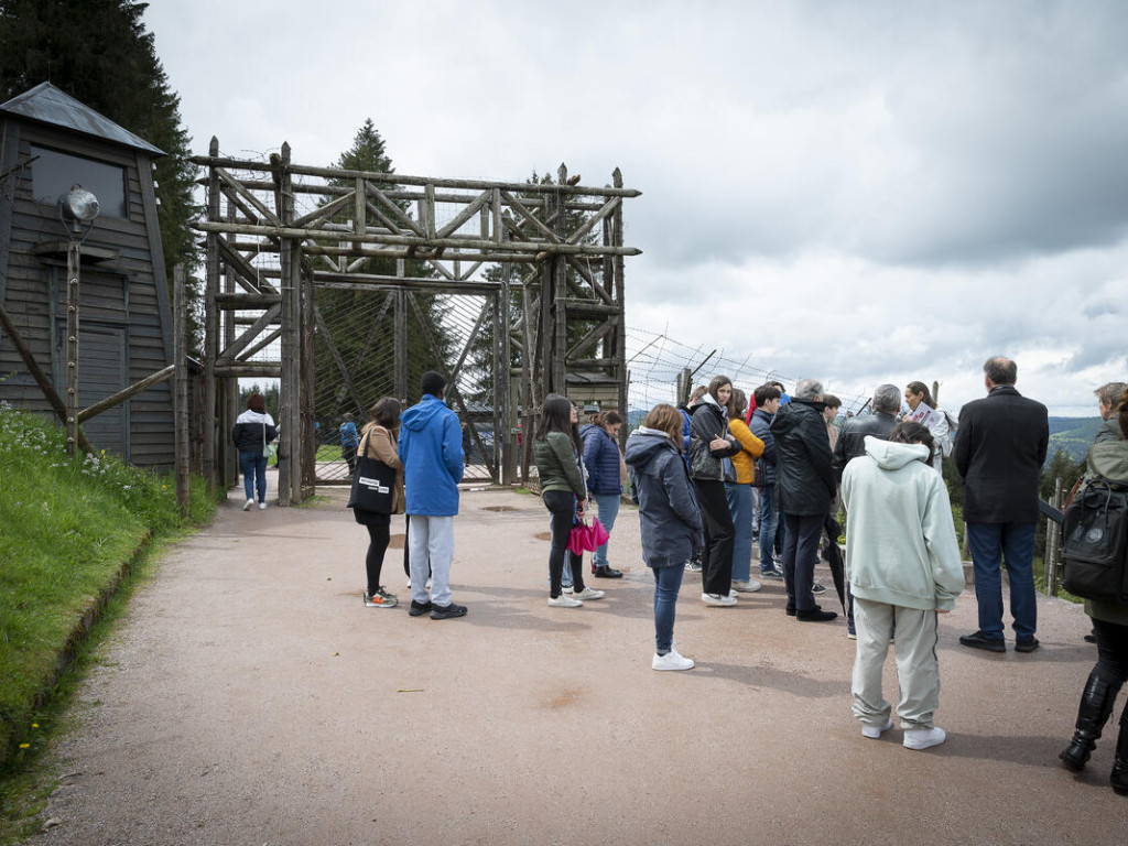 200 collégiens en voyage pédagogique au camp de Struthof