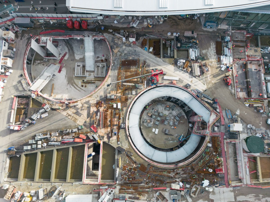 La future place Béraudier commence à se dévoiler