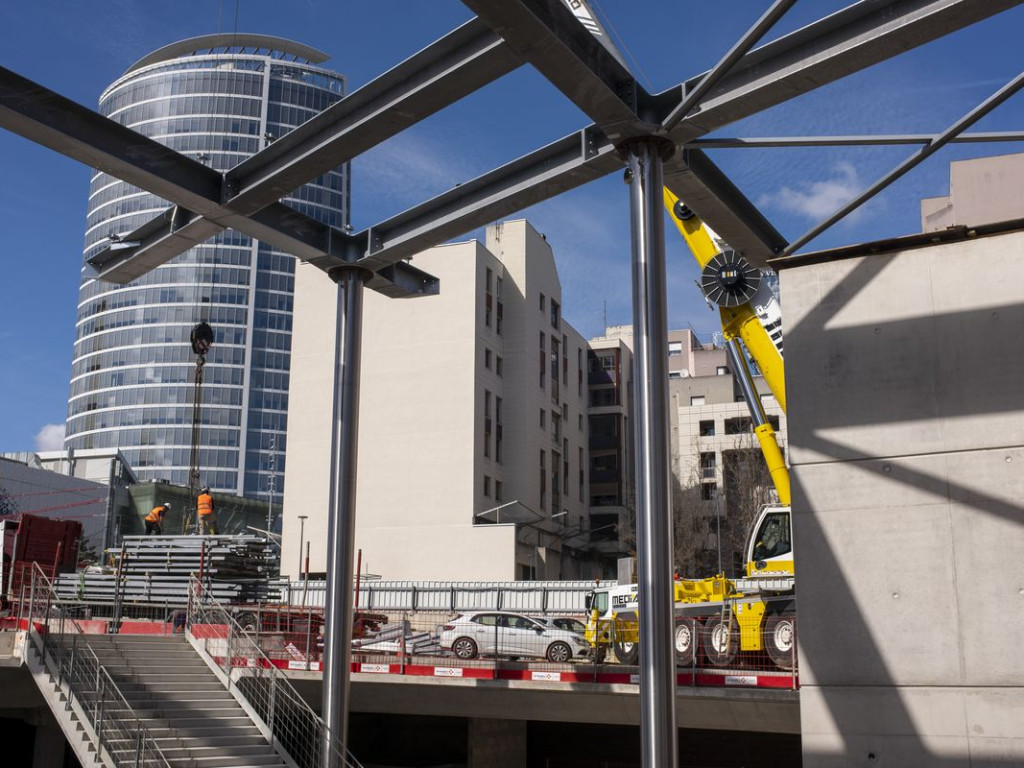 La future place Béraudier commence à se dévoiler