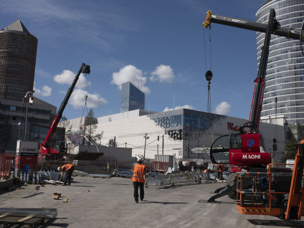 La future place Béraudier commence à se dévoiler