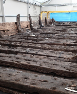 Une rénovation inédite pour la barque gallo-romaine de Lyon