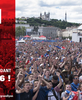 33% des spectateurs ont séjourné à Lyon pendant l'Euro 2016
