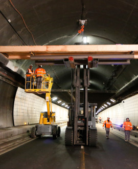 Tunnel sous Fourvière : fermeture pour réparation ce week-end