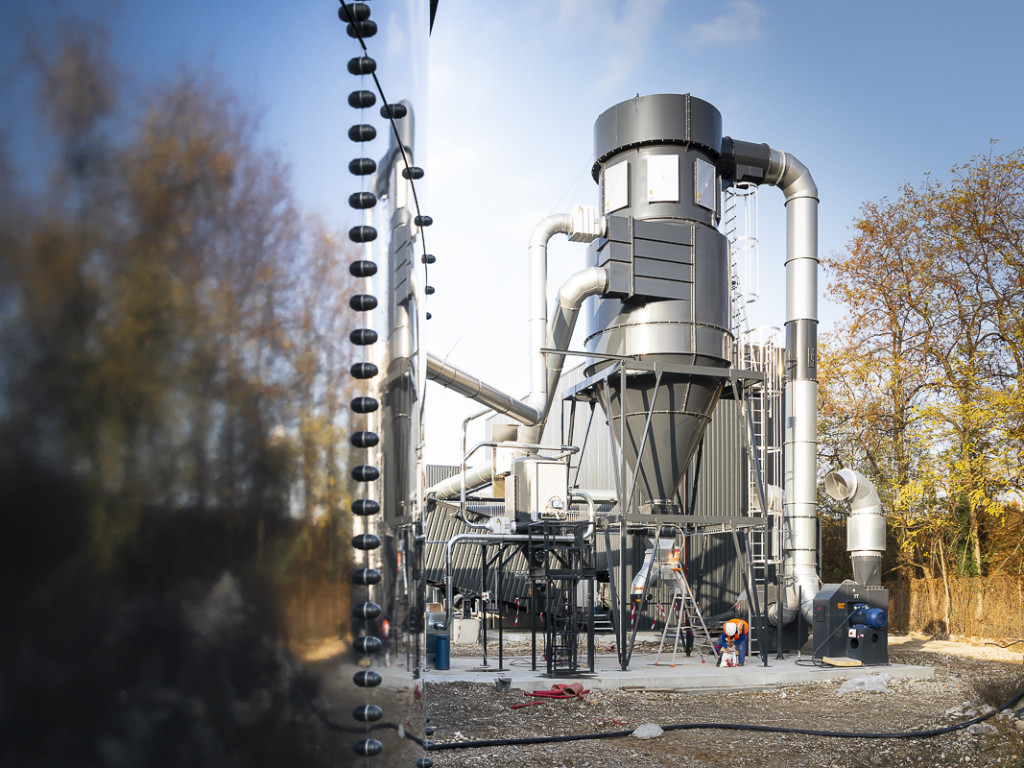La plus grande chaufferie biomasse de France
