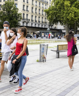 Lyon et Villeurbanne : le port du masque reste obligatoire