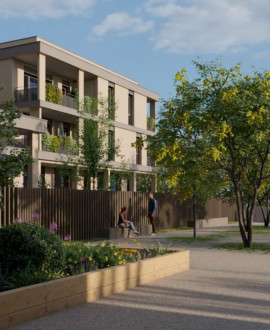 Jardin des Balmes : de nouveaux logements abordables à la Croix-Rousse