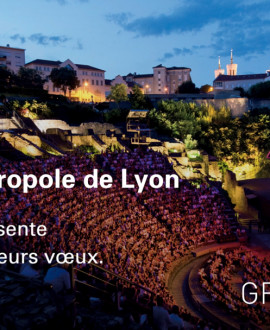 La Métropole de Lyon vous adresse ses meilleurs vœux pour 2016 !