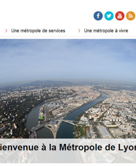 100% services : le nouveau site de la Métropole de Lyon