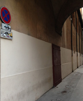 Une rampe pour les personnes à mobilité réduite créée passage Ménestrier à Lyon