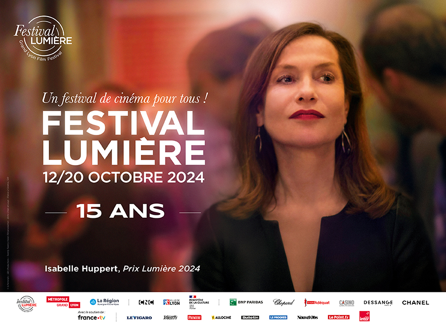 Affiche du festival Lumière 2024